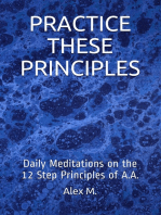 Practice These Principles: Daily Meditations on the 12 Step Principles of A.A.
