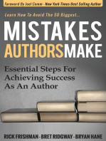 Mistakes Authors Make