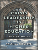 Crisis Leadership in Higher Education: Theory and Practice