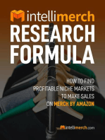 Merch by Amazon Research Formula