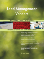 Lead Management Vendors A Complete Guide - 2020 Edition