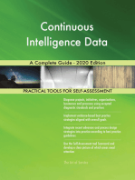 Continuous Intelligence Data A Complete Guide - 2020 Edition