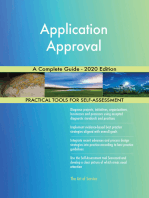 Application Approval A Complete Guide - 2020 Edition