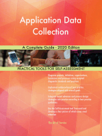 Application Data Collection A Complete Guide - 2020 Edition