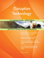 Disruption Technology A Complete Guide - 2020 Edition