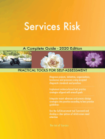 Services Risk A Complete Guide - 2020 Edition