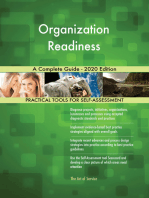Organization Readiness A Complete Guide - 2020 Edition