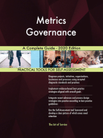 Metrics Governance A Complete Guide - 2020 Edition