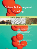 Business And Management Consulting A Complete Guide - 2020 Edition