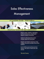 Sales Effectiveness Management A Complete Guide - 2020 Edition