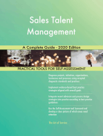 Sales Talent Management A Complete Guide - 2020 Edition