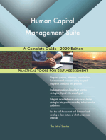 Human Capital Management Suite A Complete Guide - 2020 Edition