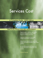 Services Cost A Complete Guide - 2020 Edition