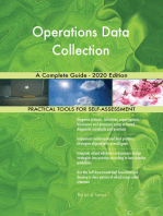 Operations Data Collection A Complete Guide - 2020 Edition
