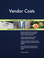 Vendor Costs A Complete Guide - 2020 Edition