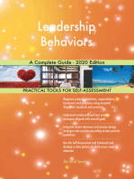 Leadership Behaviors A Complete Guide - 2020 Edition