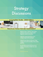 Strategy Discussions A Complete Guide - 2020 Edition