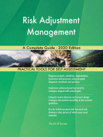 Risk Adjustment Management A Complete Guide - 2020 Edition