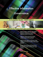 Effective Information Governance A Complete Guide - 2020 Edition