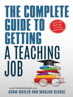 The Complete Guide To Getting A Teaching Job: Land Your Dream Teaching Job