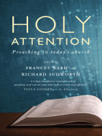 Holy Attention: Preaching in today's church