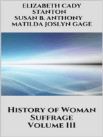 History of Woman Suffrage, Volume III