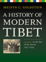 A History of Modern Tibet, Volume 4: In the Eye of the Storm, 1957-1959