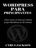 WordPress para principiantes.