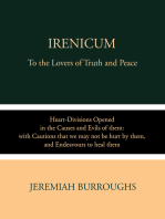 Irenicum: To the Lovers of Truth and Peace