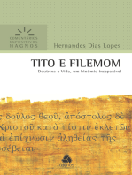 Tito e Filemom: Doutrina e vida, um binômio inseparável