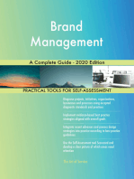 Brand Management A Complete Guide - 2020 Edition
