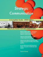 Strategic Communication A Complete Guide - 2020 Edition