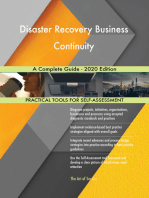 Disaster Recovery Business Continuity A Complete Guide - 2020 Edition