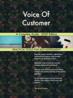 Voice Of Customer A Complete Guide - 2020 Edition