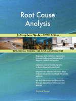 Root Cause Analysis A Complete Guide - 2020 Edition