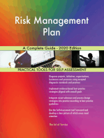 Risk Management Plan A Complete Guide - 2020 Edition
