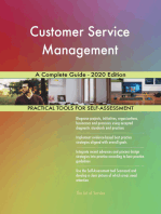 Customer Service Management A Complete Guide - 2020 Edition