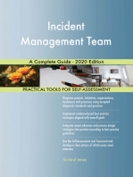 Incident Management Team A Complete Guide - 2020 Edition