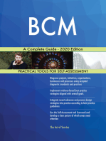 BCM A Complete Guide - 2020 Edition