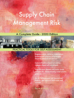 Supply Chain Management Risk A Complete Guide - 2020 Edition