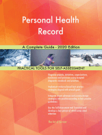 Personal Health Record A Complete Guide - 2020 Edition