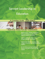 Servant Leadership In Education A Complete Guide - 2020 Edition