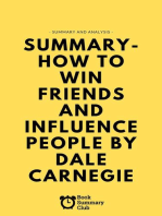 Summary - How To Win Friends And Influence People: Business Book Summaries