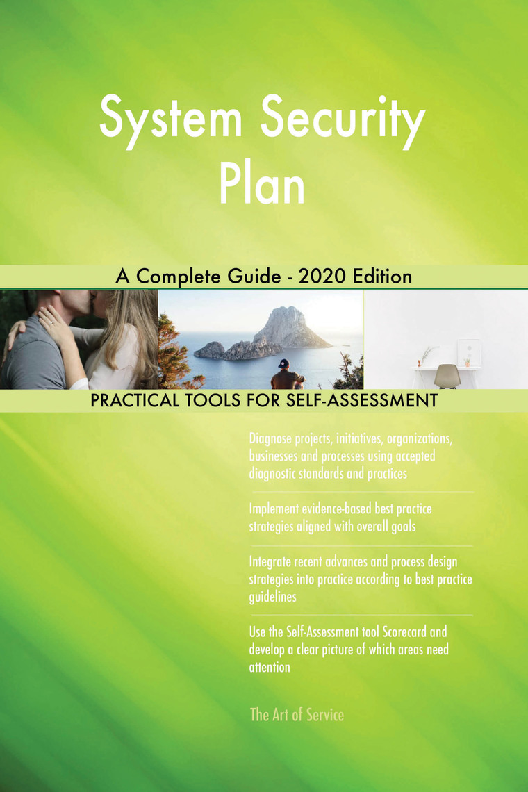System Security Plan A Complete Guide - 2020 Edition by Gerardus ...
