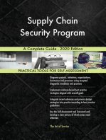 Supply Chain Security Program A Complete Guide - 2020 Edition