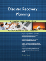 Disaster Recovery Planning A Complete Guide - 2020 Edition