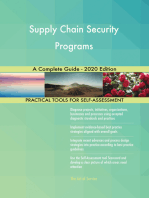 Supply Chain Security Programs A Complete Guide - 2020 Edition