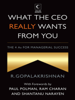 What The Ceo Really Wants From You: The 4As For Managerial Success
