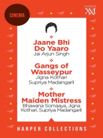 Harper Cinema Omnibus: Jaane Bhi Do Yaaro; Gangs of Wasseypur; Mother Maiden Mistress