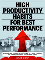 High Productivity Habits For Best Performance